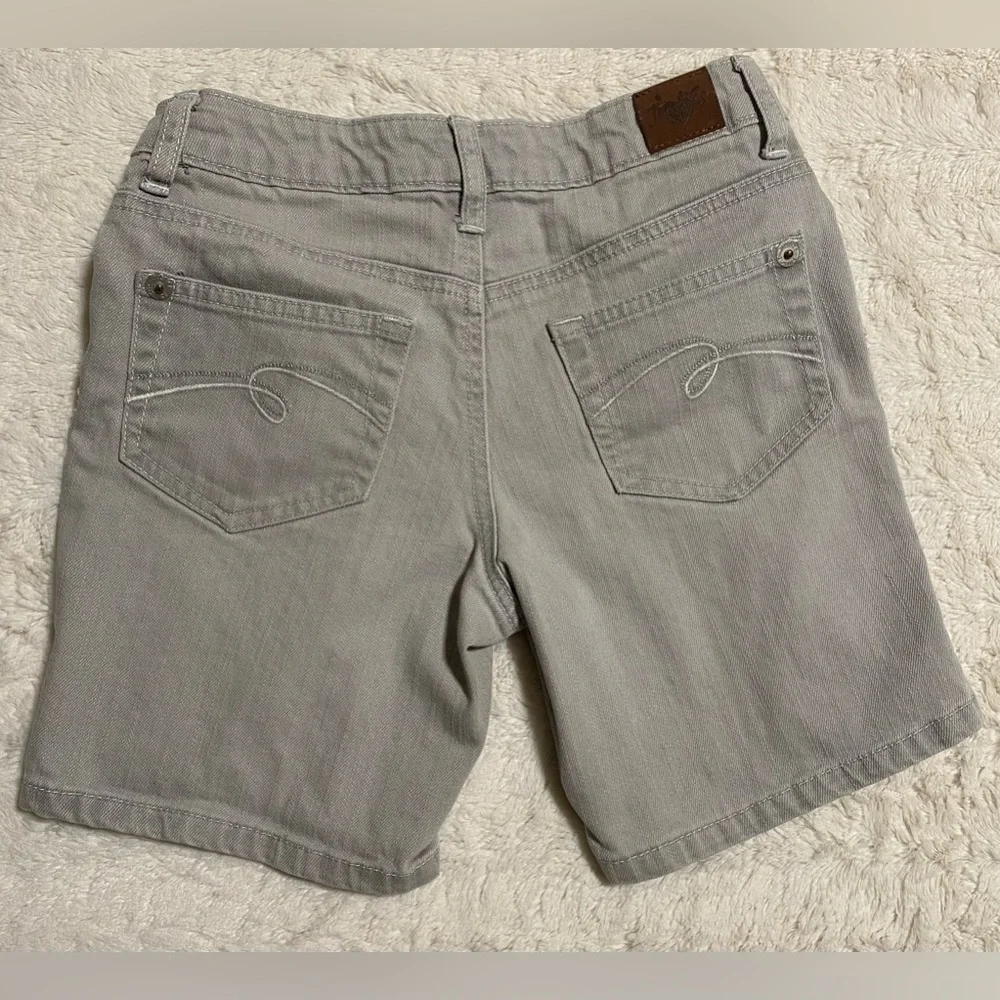 Girls Justice Shorts Size 10R Gray